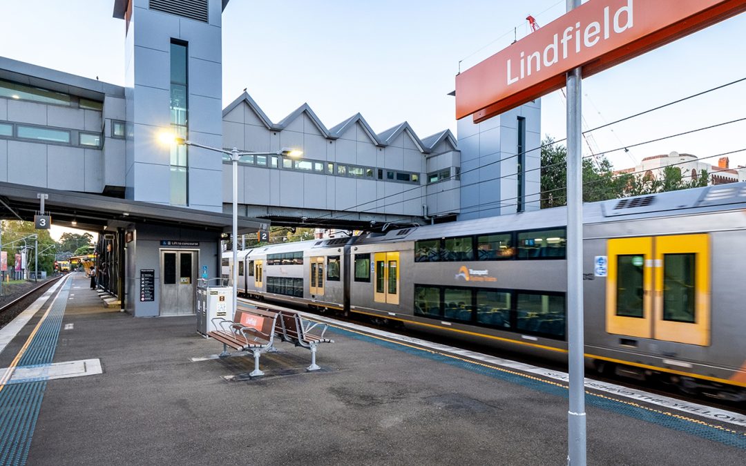 Lift shaft cladding replacement – Linfield Railway Station