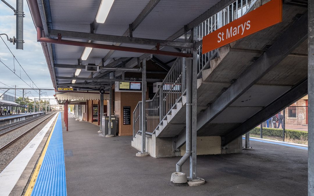St Mary’s Railway Station – tactile replacement
