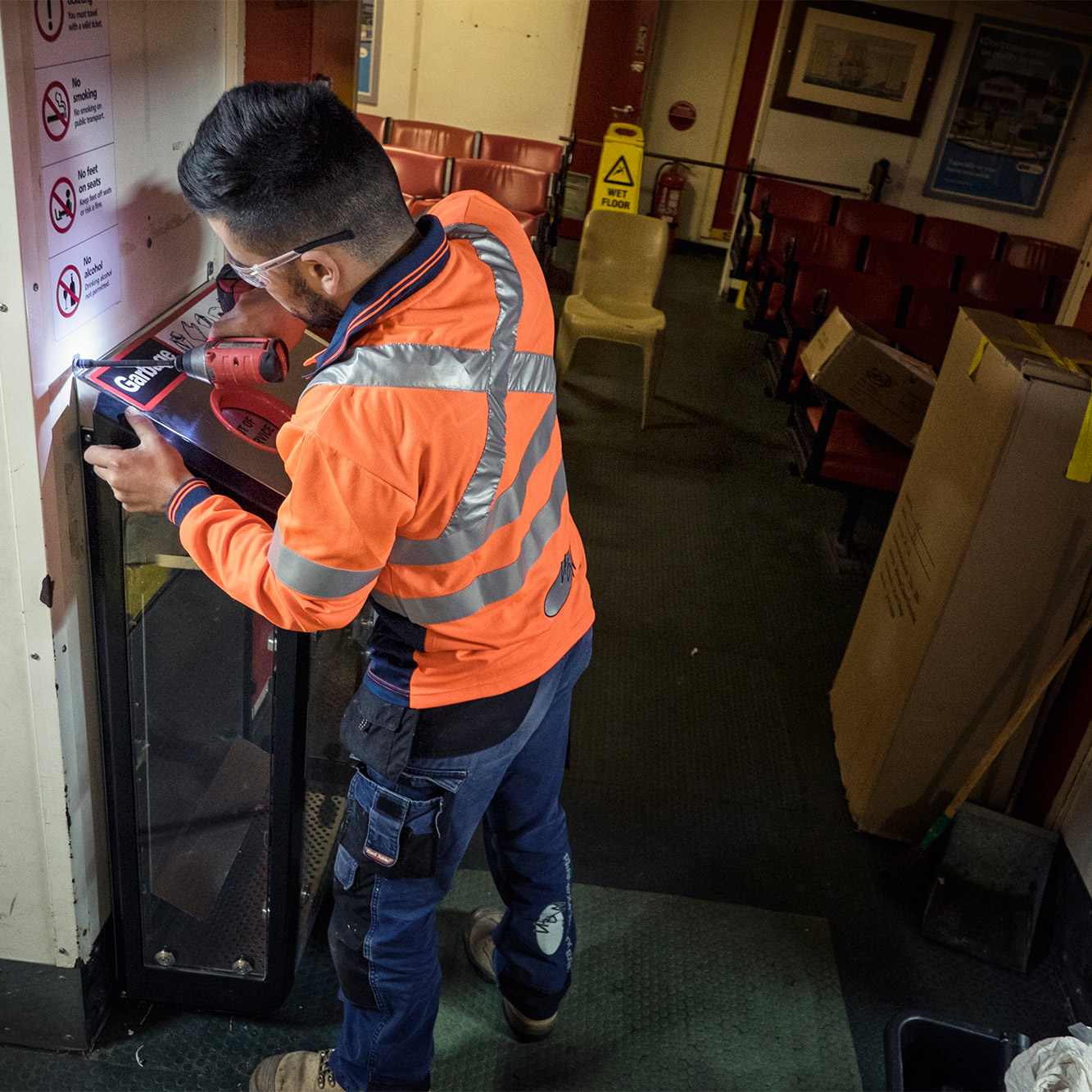 Sydney Ferries - Safety By Designs Bin