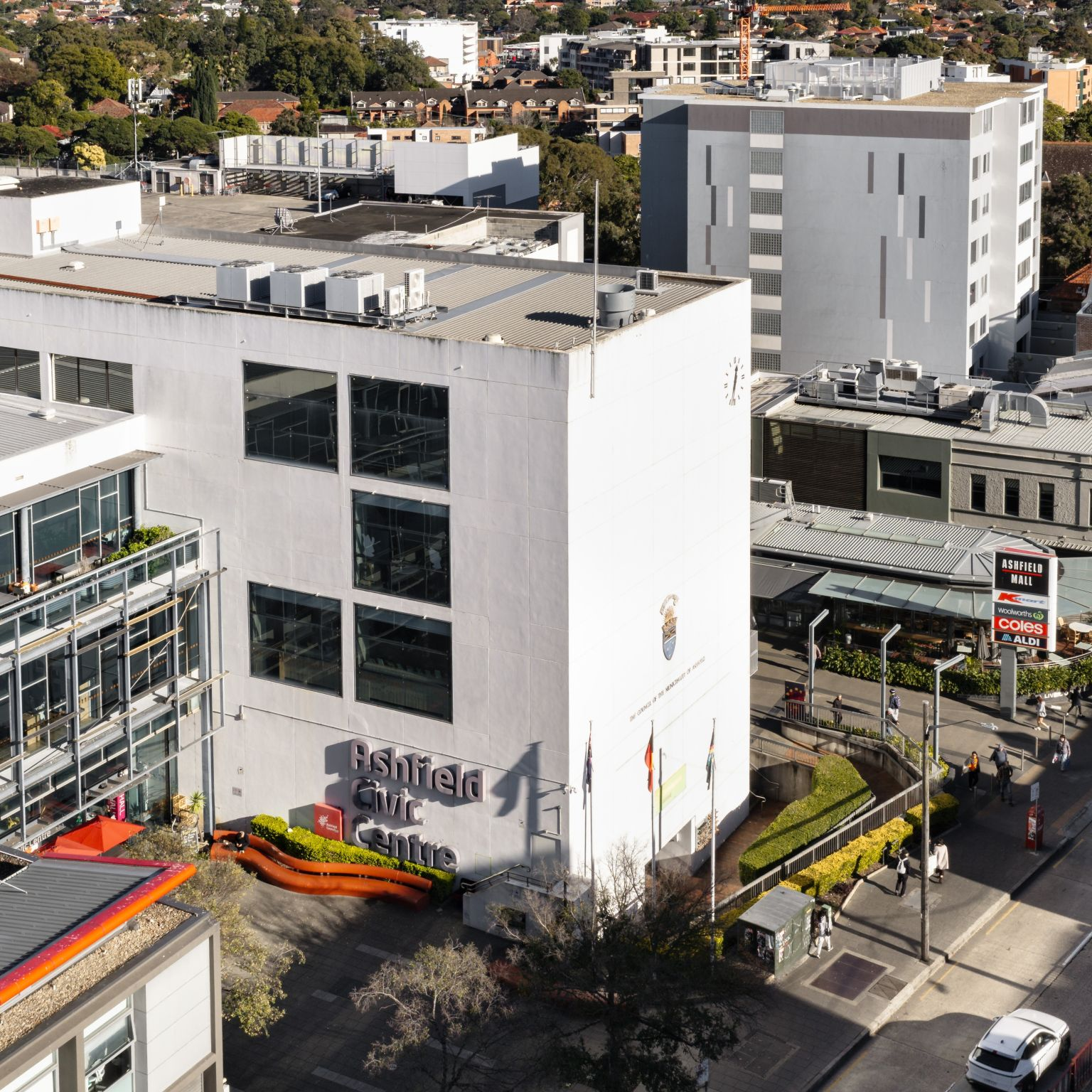 Ashfield Town Hall - Commercial property development in Sydney